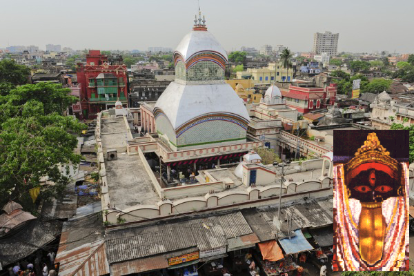 Ma Kali and the Kalighat temple complex.