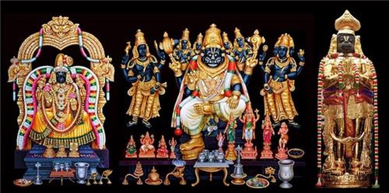 Sri Namagiri Lakshmi Narasimhaswami Temple, Nammakal.