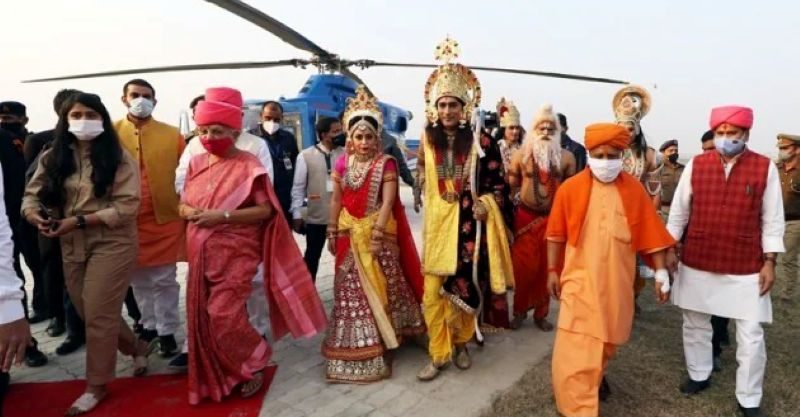 Rama arrives in Ayodhya on Diwali 2025.