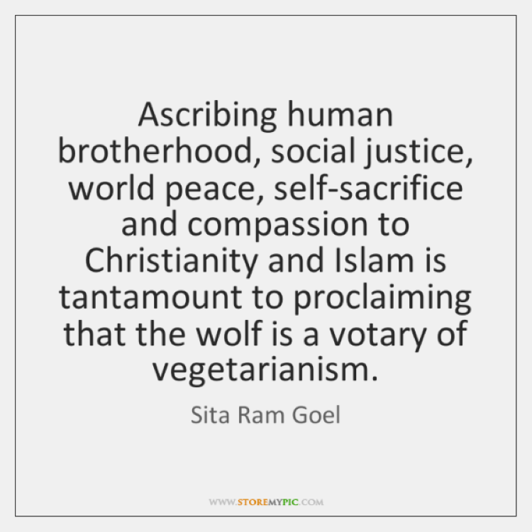 S.R. Goel Quote