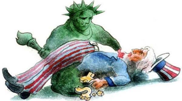 The end of the American empire is nigh. USA Empire Collapse
