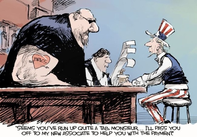 USA Debt Cartoon