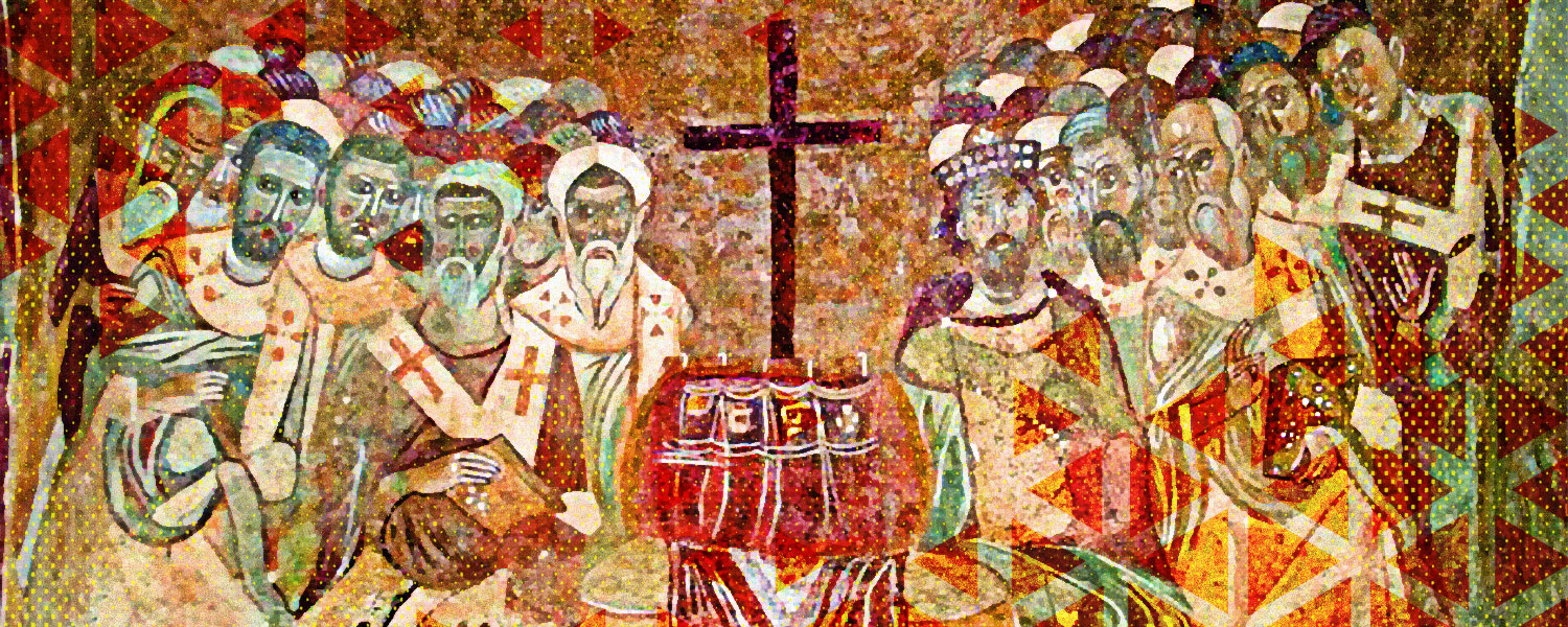 Council of Nicaea: Cult of Jesus as a god equal to Apollo was created by Emperor Constantine and some 300 bishops of the Empire at this first Christian council in Nicaea in the year 325. The first compiled Bible was published soon after.