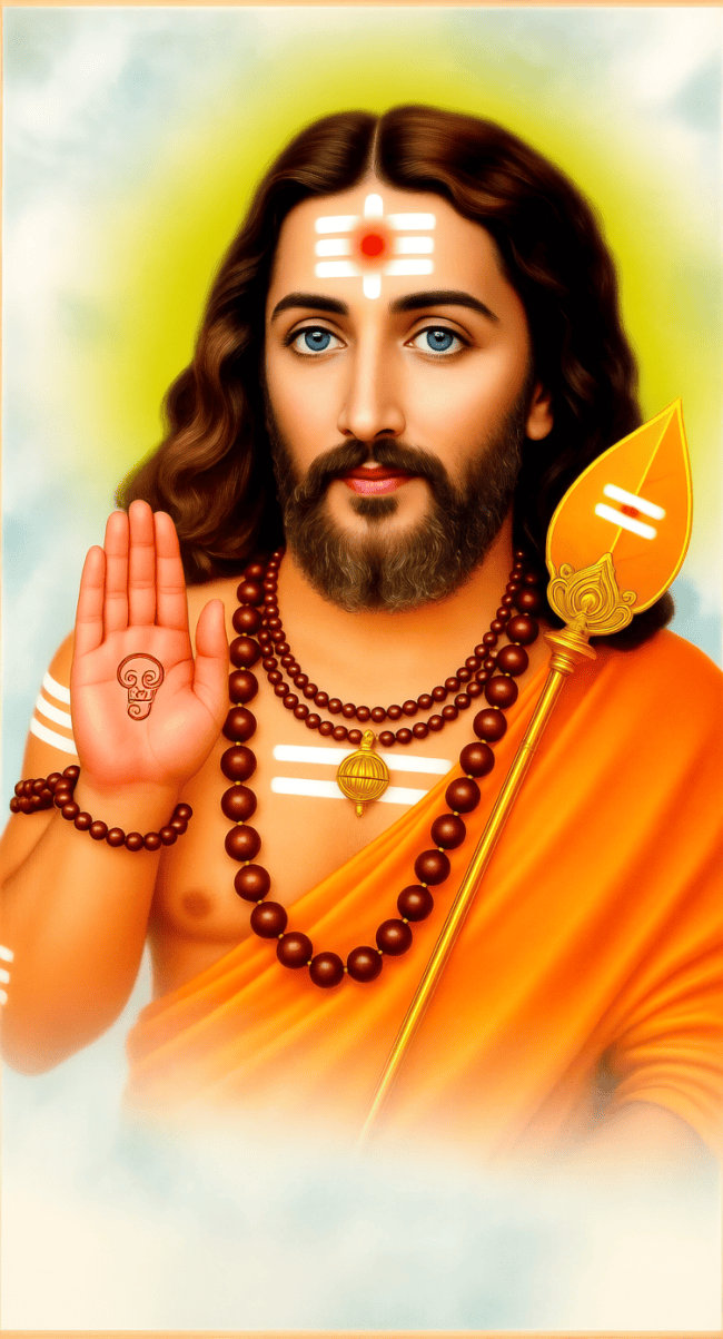 Is it Murugan as Jesus or Jesus as Murugan? In Italy this kind of cultural misappropriation could attract a fine or jail time. Jesus as Murugan.